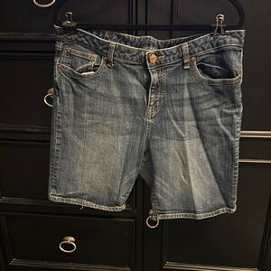 GAP Blue Jean Shorts Relaxed Fit Casual Wear